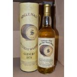 SINGLE MALT, a GLENURY-ROYAL Highland Single Malt Scotch Whisky, distilled at Glenury-Royal
