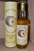 SINGLE MALT, a GLENURY-ROYAL Highland Single Malt Scotch Whisky, distilled at Glenury-Royal