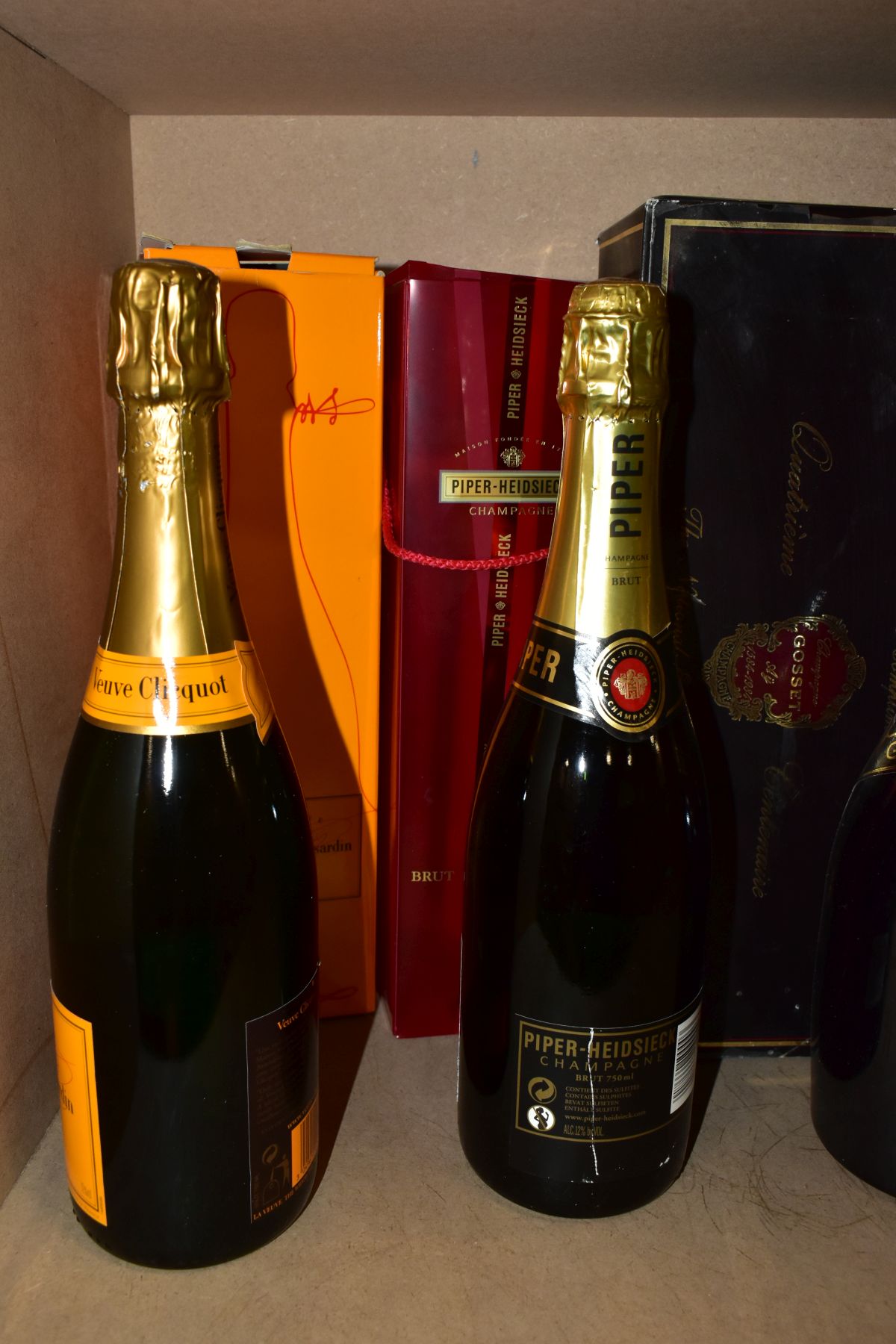CHAMPAGNE, five bottles comprising 1 x Champagne Gosset, Quatrieme Centenaire edition, 1 x Veuve - Image 7 of 7