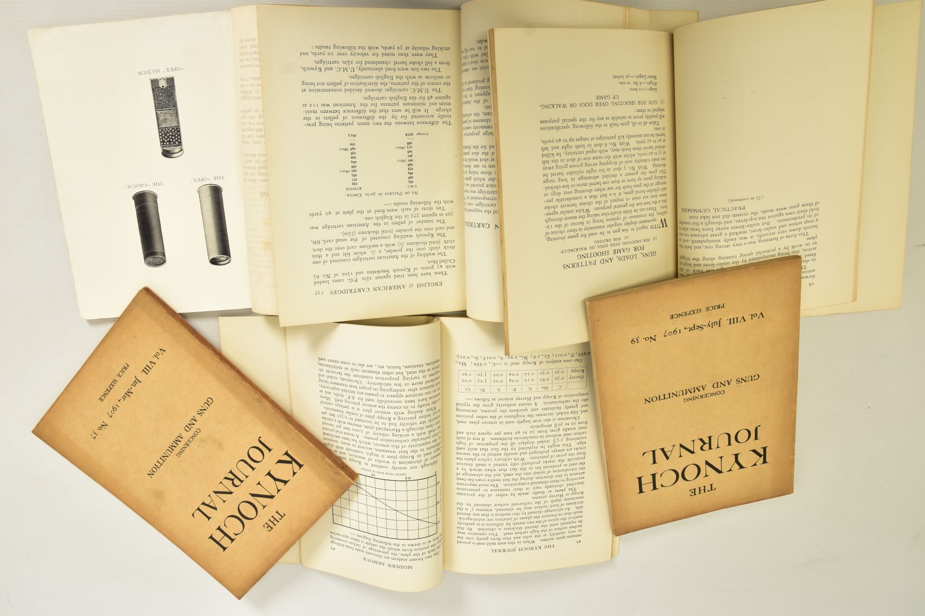 THE KYNOCH JOURNAL CONCERNING GUNS & AMMUNITION, Vol V No 25 Jan – Mar 1904, Vol V No 27 July- - Image 3 of 3