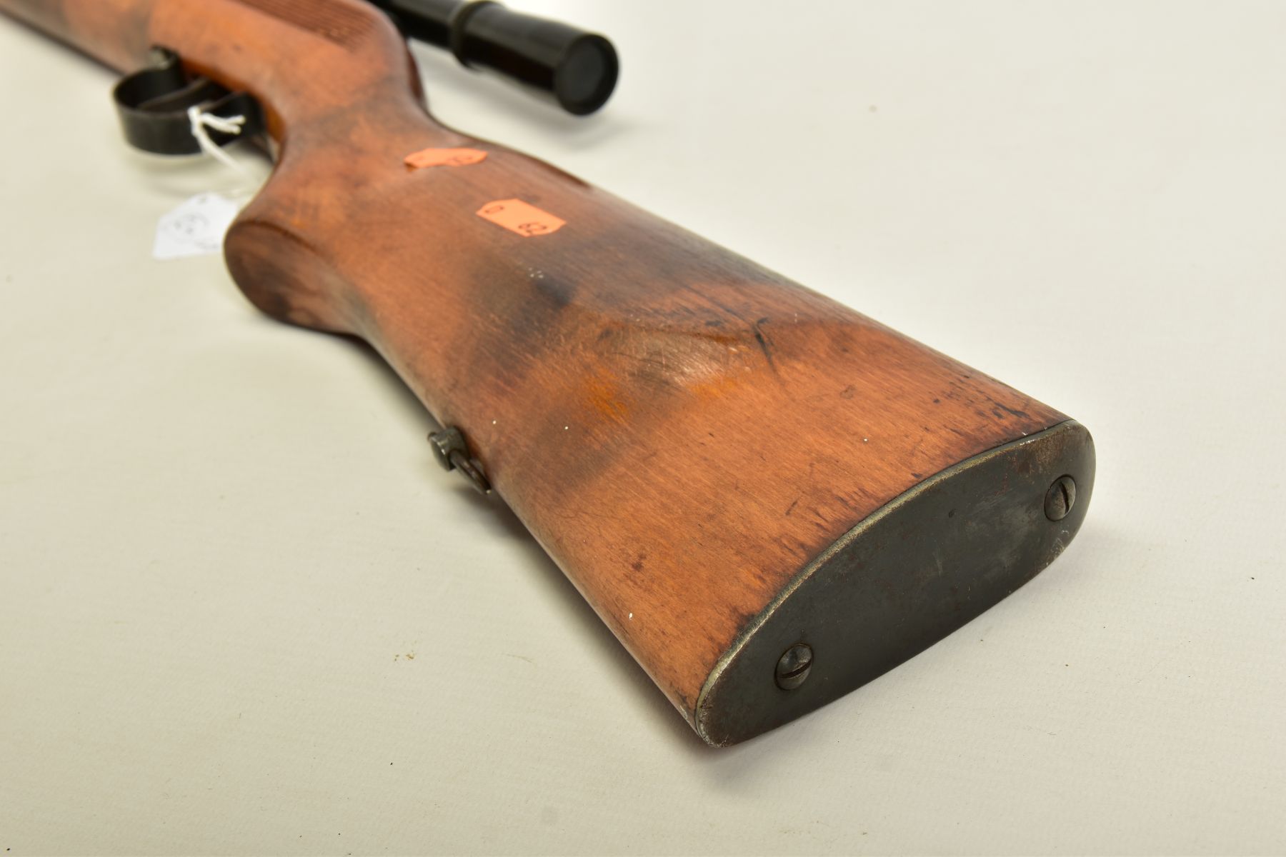 A .22'' WEBLEY & SCOTT MK III AIR RIFLE, serial number 46382 series 4, the locking plunger is - Image 15 of 26
