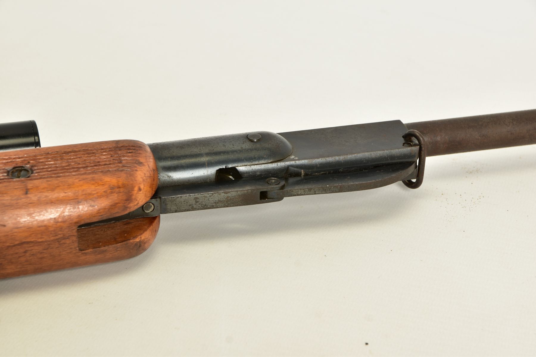 A .22'' WEBLEY & SCOTT MK III AIR RIFLE, serial number 46382 series 4, the locking plunger is - Image 10 of 26