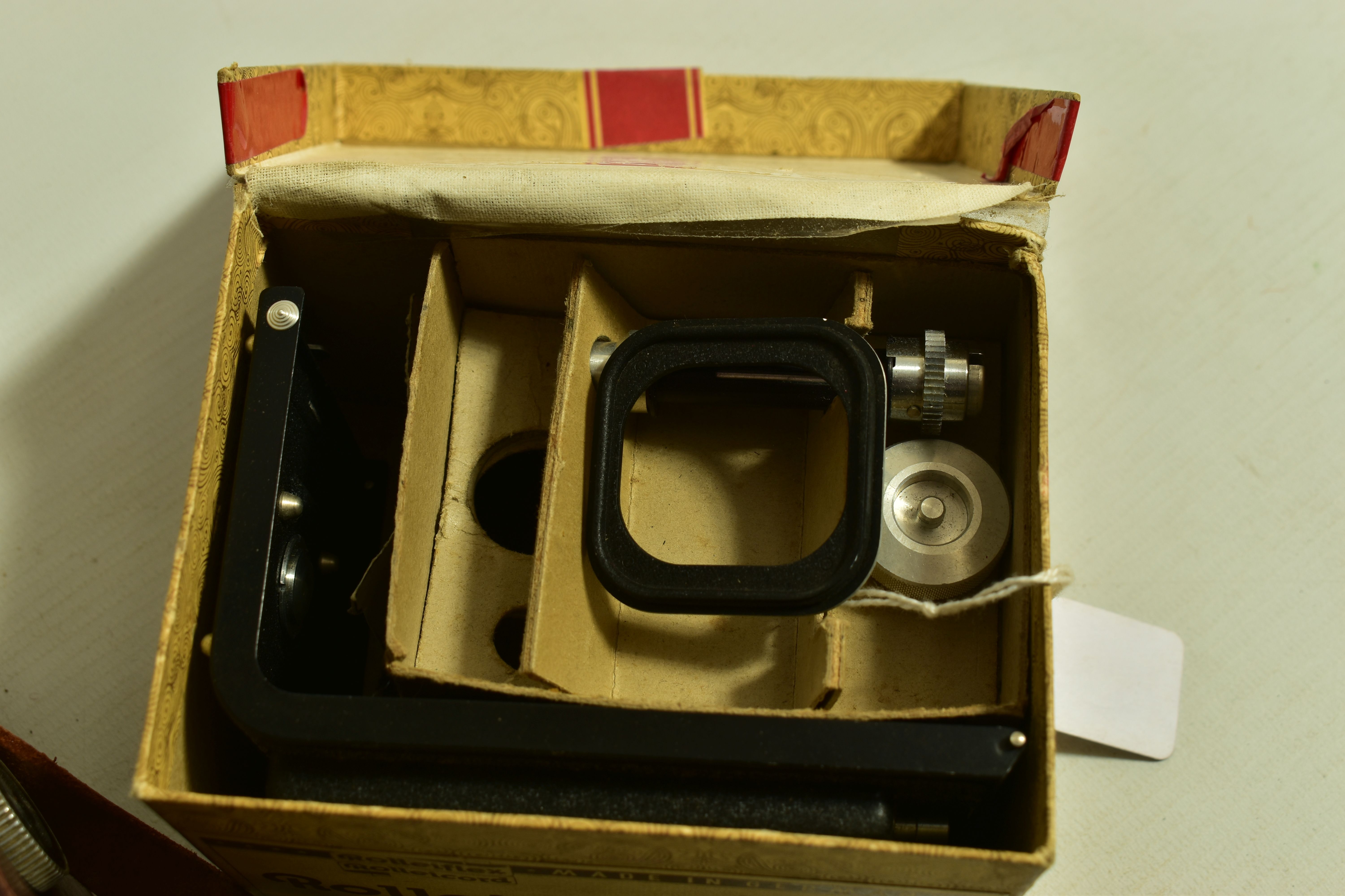 A ROLLEIFLEX AUTOMAT 6X6 K4 50 TLR CAMERA Serial No 1166151 fitted with Tessar 7.5cm f 3.5 with a - Image 3 of 5