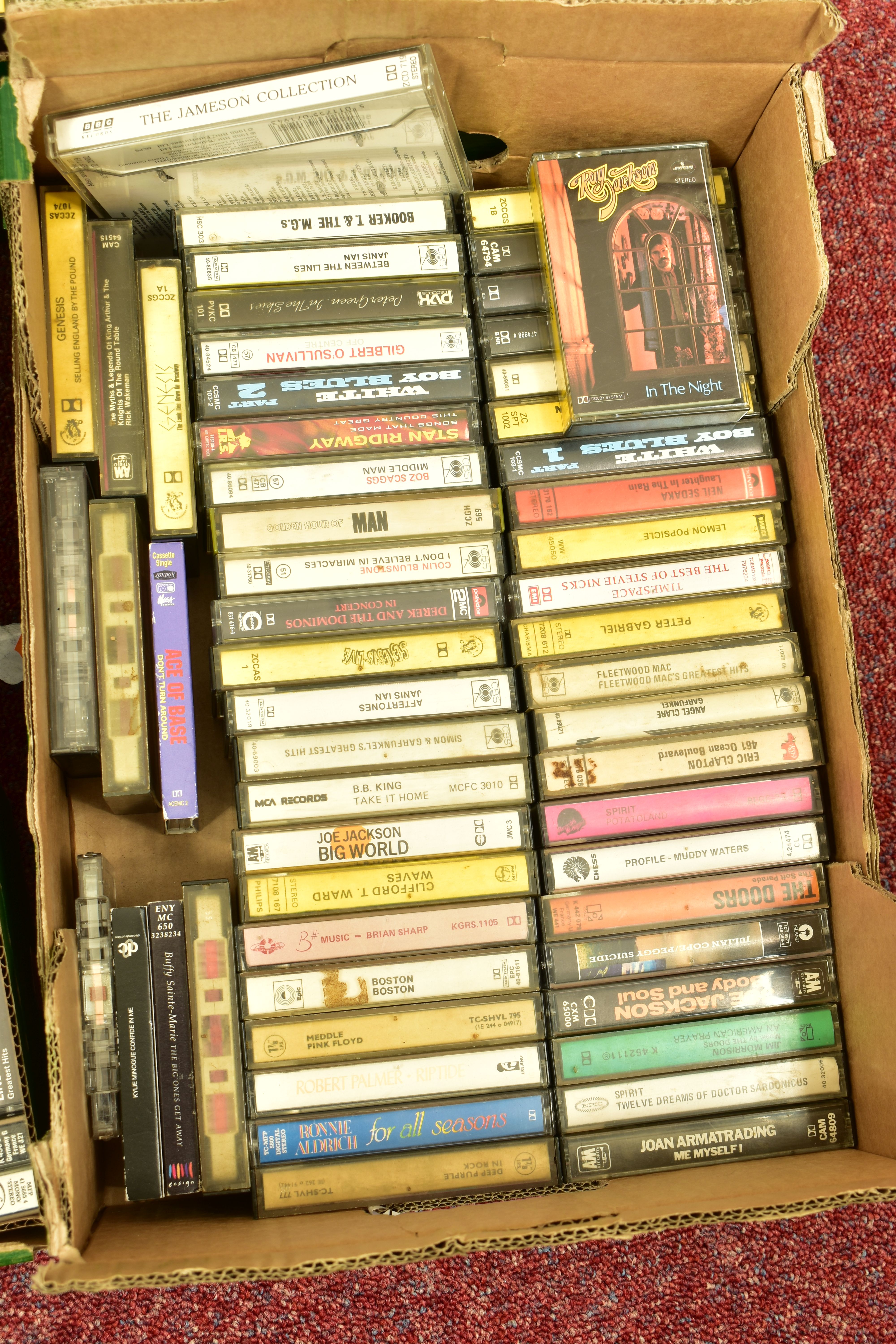 THREE TRAYS CONTAINING CASSETTE TAPES and a tray containing CDs items of not are Wish you were Here, - Image 3 of 9