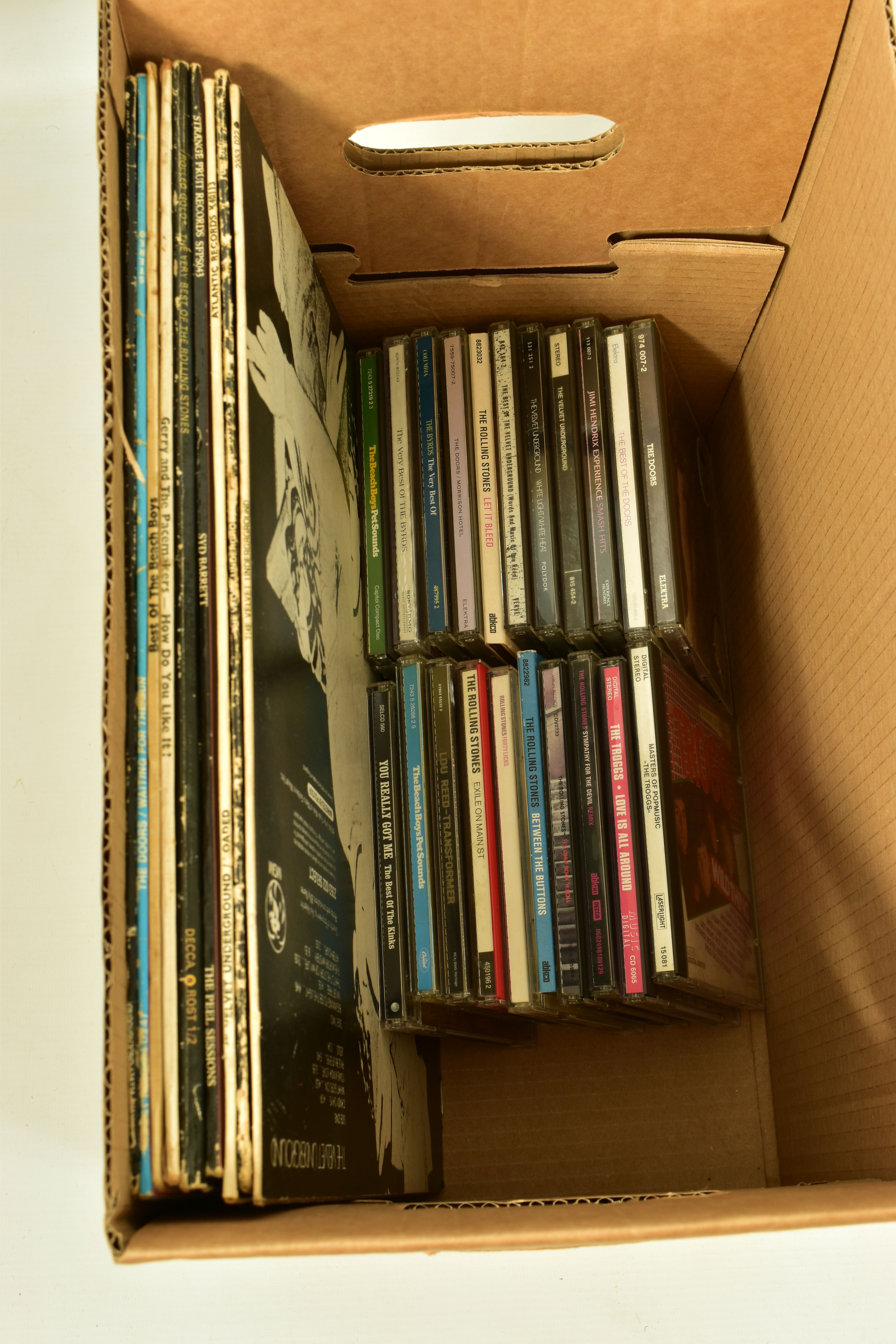TEN LPs AND NINETEEN CDs OF 1960s MUSIC including The Rolling Sones, Velvet Underground, Gerry and