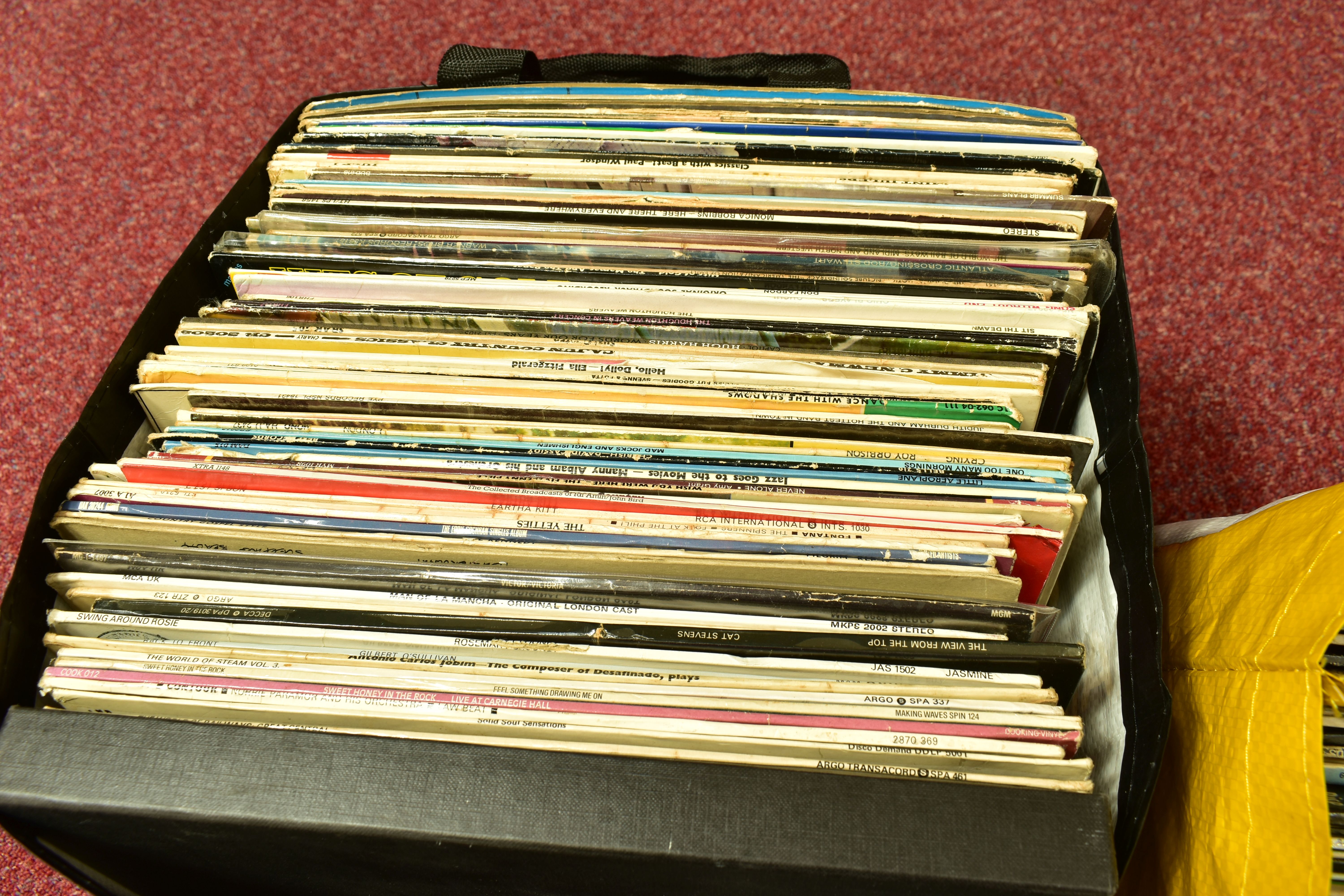 TWO BAGS CONTAINING OVER ONE HUNDRED AND FIFTY LPs by artists such as Cream, Jimmy Ruffin, Mamas and - Bild 3 aus 5