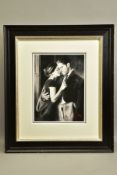 FABIAN PEREZ (ARGENTINA 1967) 'THE TRAIN STATION V', a signed limited edition print of lovers