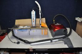A HOOVER TELIOS 2000 VACUUM CLEANER and a Vax Seam Cleaner (both PAT pass and working) (2)