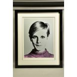 NUALA MULLIGAN (BRITISH CONTEMPORARY) 'COVER GIRL', a signed limited edition print of 1960's icon '