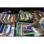 BOOKS, Programmes and Magazines, seven boxes containing approximately 125 miscellaneous titles to