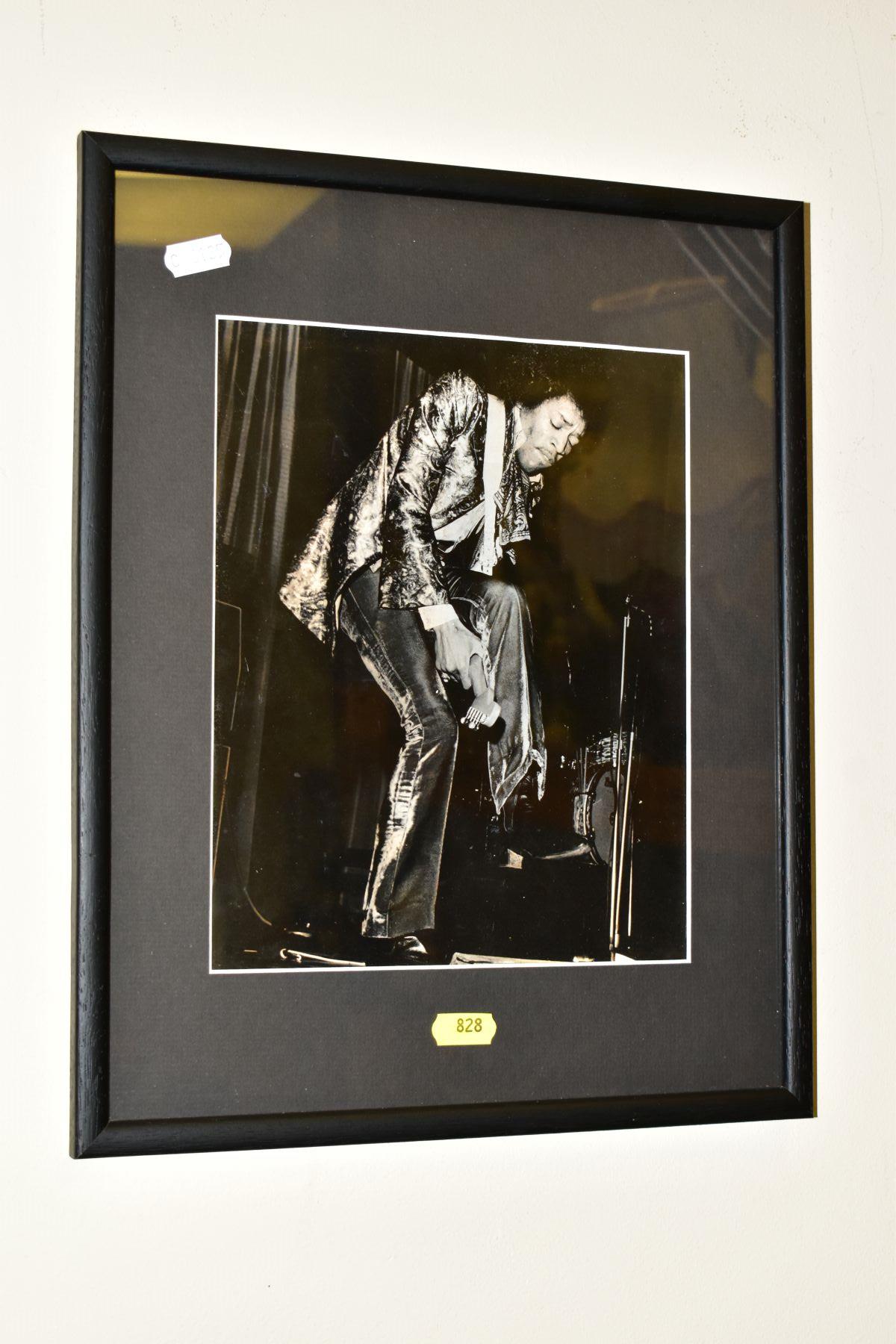 JIMI HENDRIX, three Jimi Hendrix images, a Val Wilmer photo-lithograph limited edition 68/500 of - Image 5 of 5