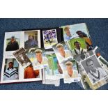 CRICKET - SIGNED PHOTOGRAPHS, a collection of 150+ Cricket Photographs, mostly signed and