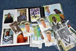 CRICKET - SIGNED PHOTOGRAPHS, a collection of 150+ Cricket Photographs, mostly signed and