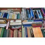 BOOKS, four boxes containing approximately 170 miscellaneous titles to include, Geography (