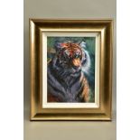 ROLF HARRIS (AUSTRALIA 1931) ' TIGER IN THE SUN', a signed limited edition print on canvas, 157/