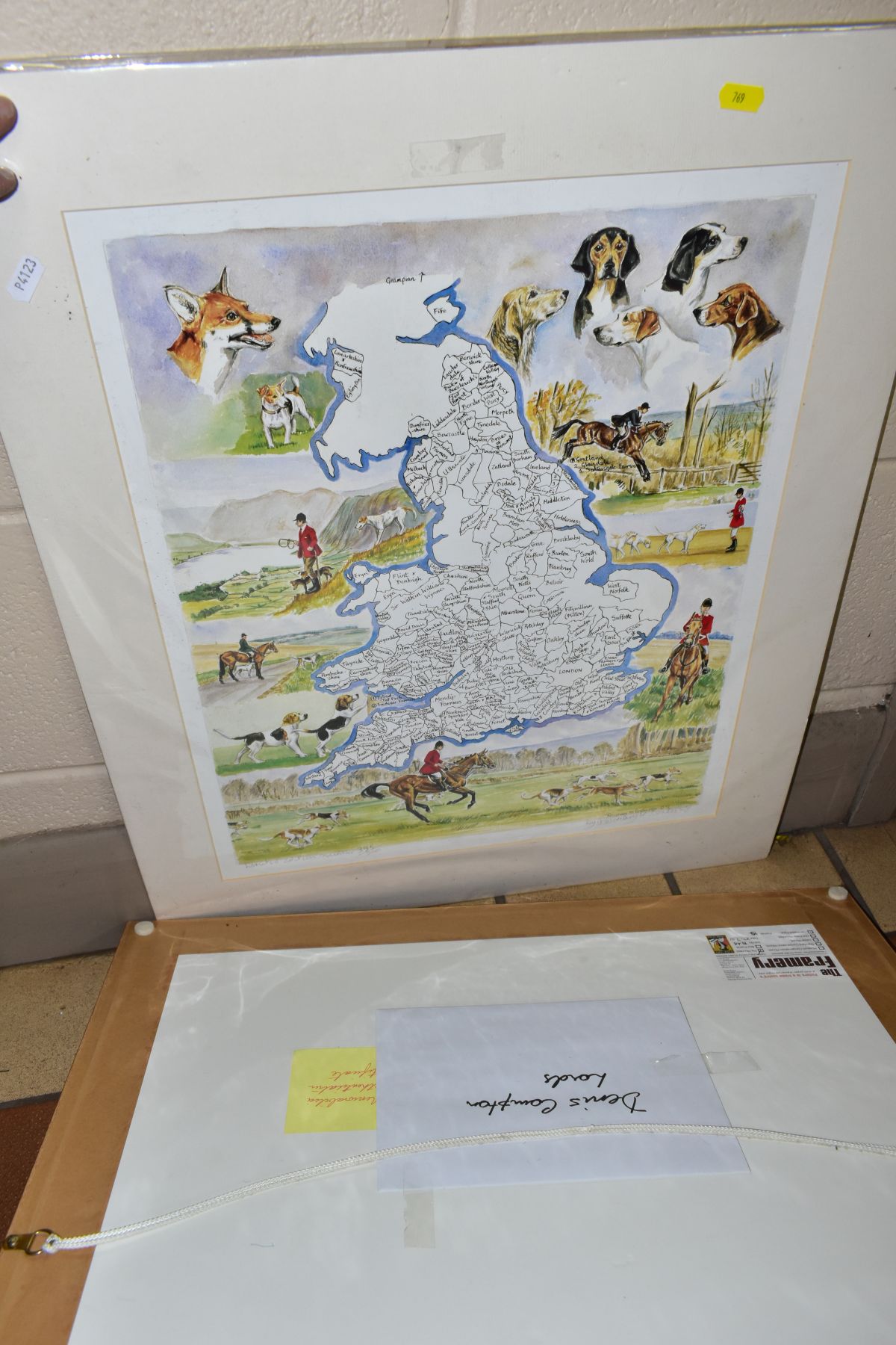 PICTURES AND PRINTS ETC, to comprising Mark Gordon signed limited edition print 'Ulster Cottage' 1/ - Image 7 of 8