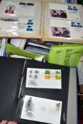 BOX WITH QUANTITY OF GB PRESENTATION PACKS, from 1960s to 1970s nothing before 1967 flowers seen,