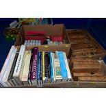 BOOKS, five boxes, containing approximately seventy miscellaneous titles to include Art, Antiques,