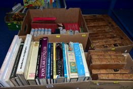 BOOKS, five boxes, containing approximately seventy miscellaneous titles to include Art, Antiques,