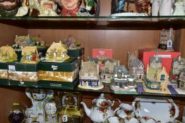 TWENTY ONE LILLIPUT LANE SCULPTURES, eight boxed where mentioned, comprising seven Victorian