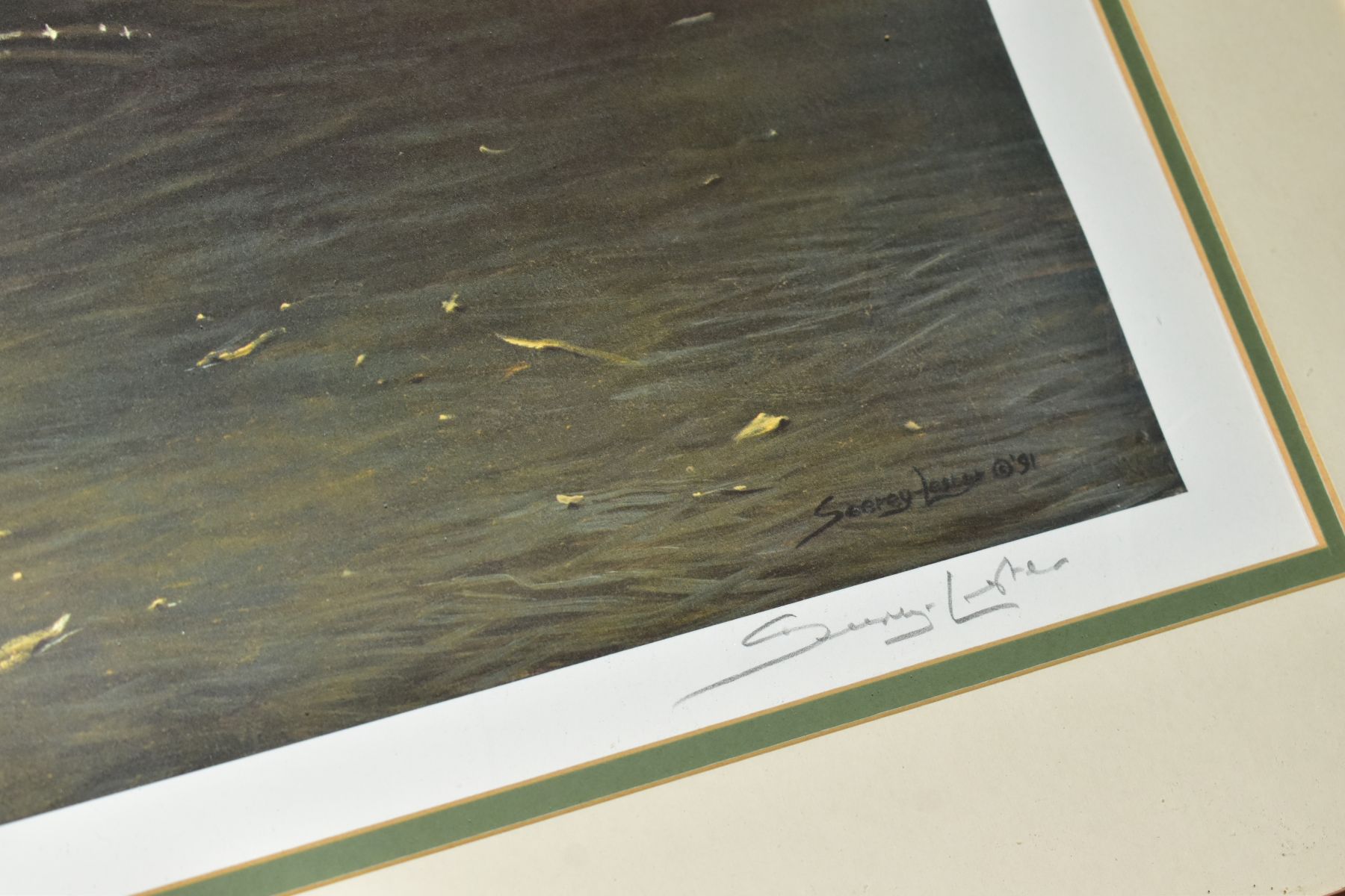 SIGNED LIMITED EDITION PRINTS ETC, comprising 'Evening Glare' by Anthony Gibbs 356/550, depicting - Image 6 of 6