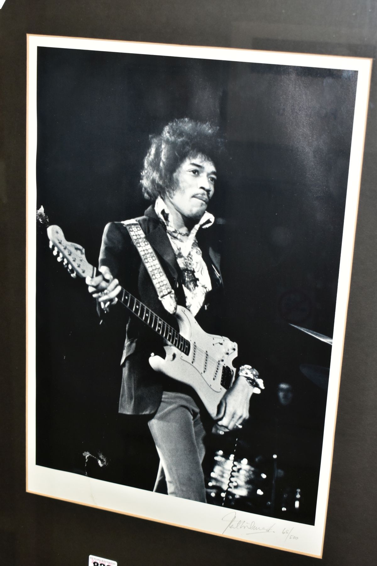 JIMI HENDRIX, three Jimi Hendrix images, a Val Wilmer photo-lithograph limited edition 68/500 of - Image 2 of 5