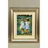 SHERREE VALENTINE DAINES (BRITISH 1959) 'BLUEBELL MEADOW', a signed artist proof print 9/20,