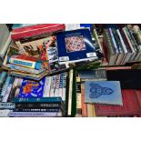 BOOKS, five boxes containing approximately 160 miscellaneous titles to include Horticulture,