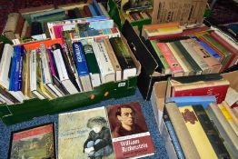 BOOKS, five boxes containing approximately 130 miscellaneous titles to include Art and Antiques,