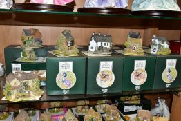 TEN LILLIPUT LANE SCULPTURES FROM THE WORLD OF BEATRIX POTTER, nine boxed, all with deeds,