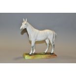 A ROYAL DOULTON HORSE 'MERELY A MINOR' IN WHITE, HN2538, height 22.5cm (Condition report: good