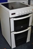 A ELECTROLUX ZANUSSI ELECTRIC COOKER model No ZKC5030W (UNTESTED)