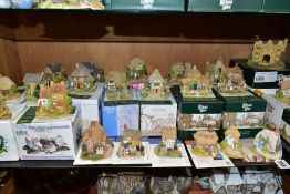 TWENTY THREE LILLIPUT LANE SCULPTURES, seventeen boxed, twenty two with deeds, comprising twenty