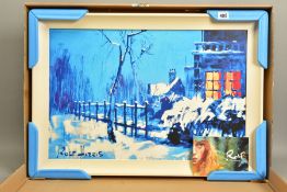 ROLF HARRIS (AUSTRALIA 1930) 'CHRISTMAS EVE IN THE SNOW', a signed limited edition print, 102/295