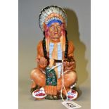 A ROYAL DOULTON FIGURE 'THE CHIEF' HN2892 (Condition report: in good condition)