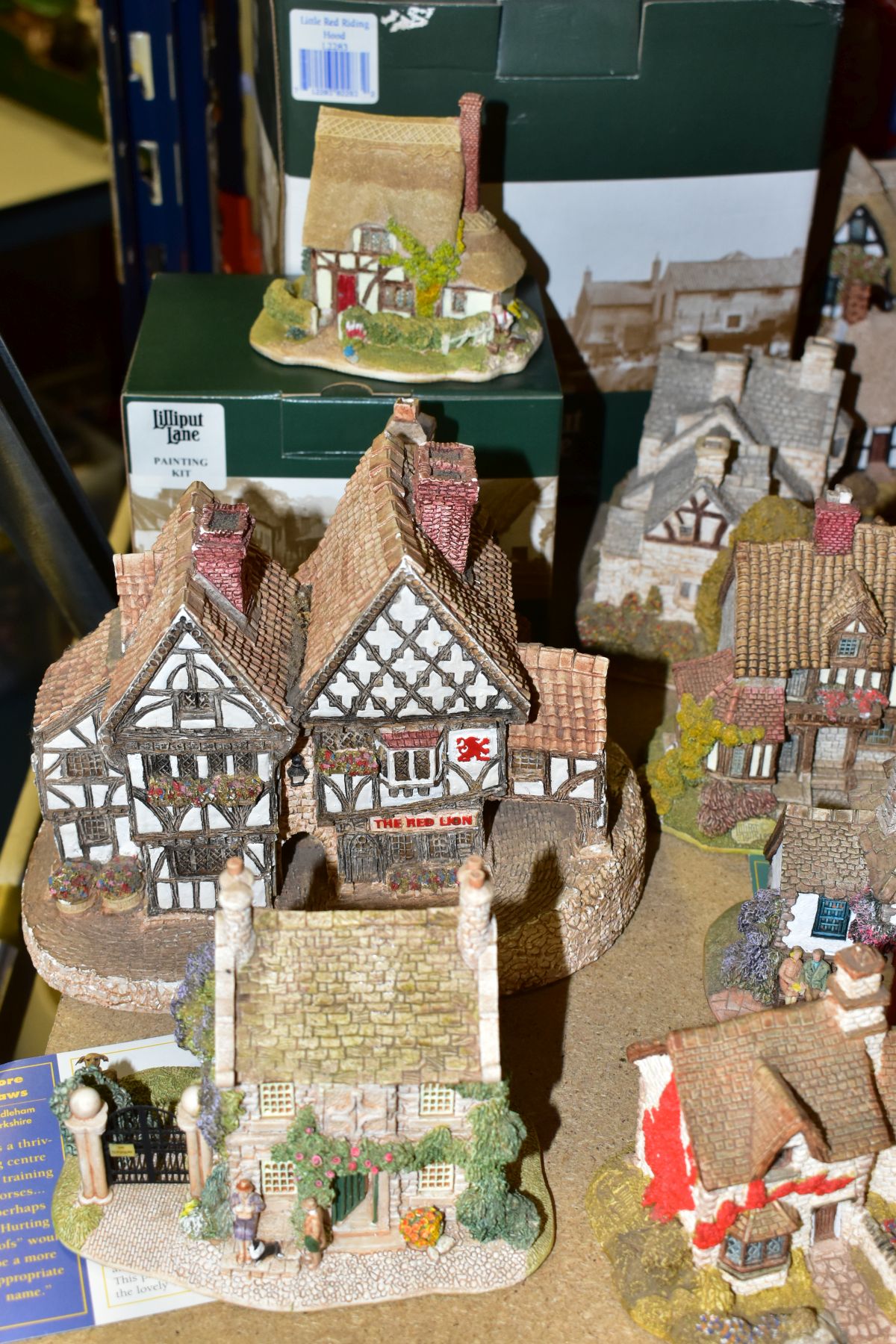 OVER SIXTY LILLIPUT LANE SCULPTURES FROM THE NORTH, MIDLANDS, SCOTTISH, WELSH, SOUTH EAST, - Image 3 of 11