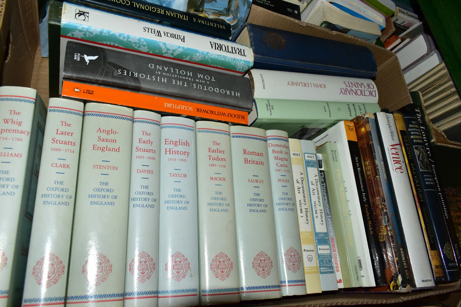 BOOKS, five boxes containing approximately 160 hardback and paperback titles, mostly relating to - Image 4 of 6