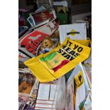 FOOTBALL EPHEMERA, seven boxes containing an eclectic mix of WOLVERHAMPTON WANDERERS items including