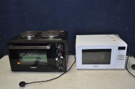 A TOWER TABLE TOP OVEN AND GRILL and a Panasonic Microwave (both PAT pass and working)