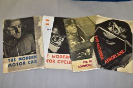 SHELL-MEX / BP Publications, four titles, The Modern Motor Car, The Modern Motor Cycle, The Modern