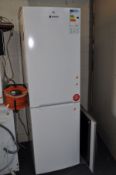 A HOOVER HCF 5172WK FRIDGE FREEZER width 55cm, depth 55cm and height 177cm (PAT pass and working