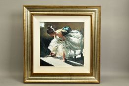 SHERREE VALENTINE DAINES (BRITISH 1959) 'IN REPOSE', a signed limited edition print depicting a