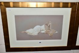 KAY BOYCE (BRITISH CONTEMPORARY) GOLDEN DREAMS I & II, two signed limited edition prints depicting a