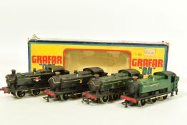 FOUR BOXED GRAHAM FARISH OO GAUGE CLASS 94XX PANNIER TANK LOCOMOTIVES, all No.9410, two in G.W.R.