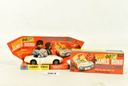 A BOXED CORGI TOYS JAMES BOND 007 TOYOTA 2000 GT, No. 336, with aerial, both figures and missiles,