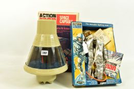A BOXED PALITOY ACTION MAN ASTRONAUT SET, No.34701, playworn condition but appears largely complete,