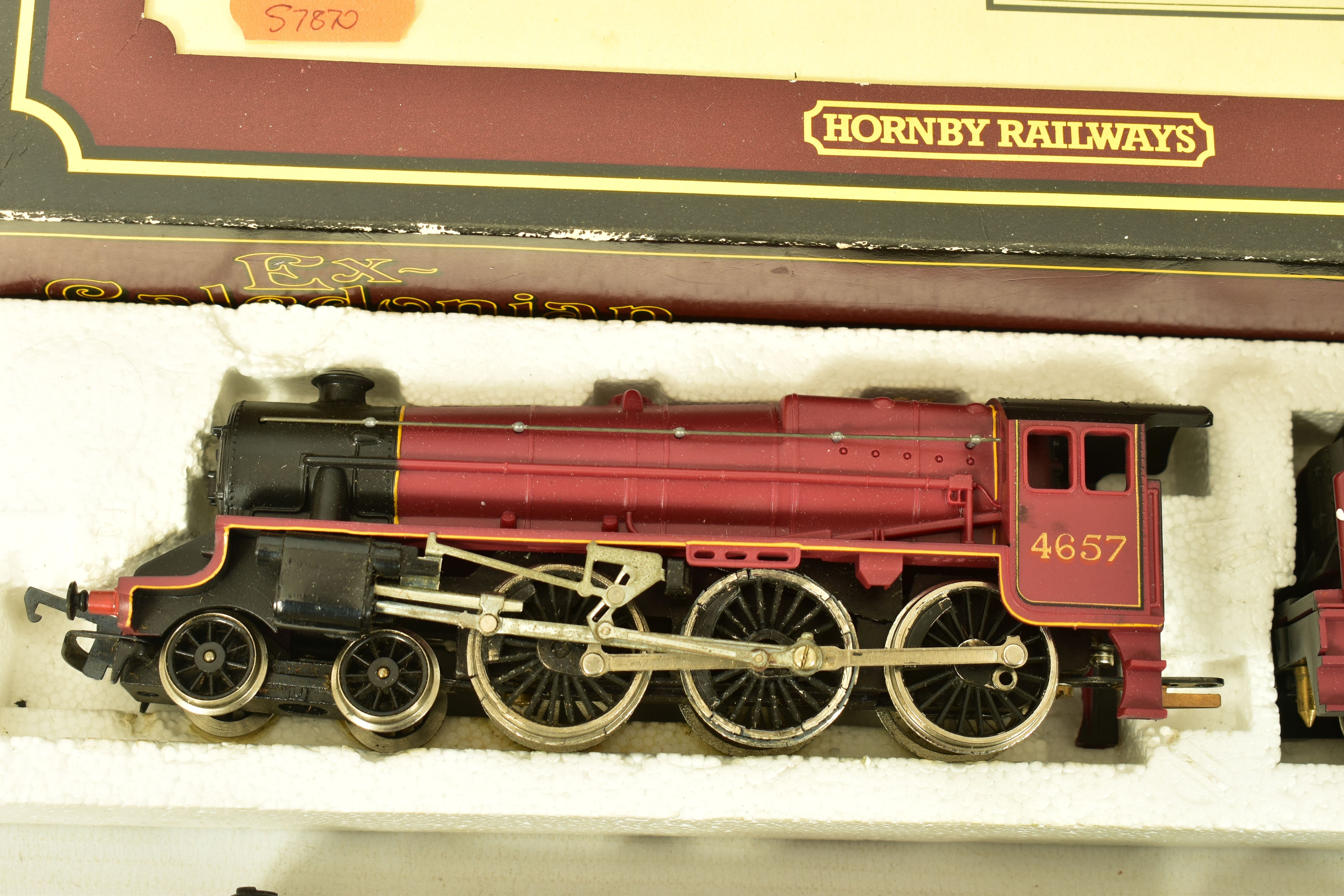 THREE BOXED HORNBY RAILWAYS OO GAUGE L.M.S. LOCOMOTIVES, 'Caledonian Single' No.14010 (R763), - Image 4 of 7