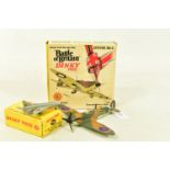 A BOXED DINKY TOYS BATTLE OF BRITAIN SPITFIRE MKII, no.719, with a motor driven propeller, not