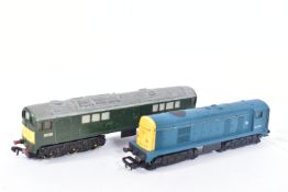 TWO BOXED HORNBY DUBLO LOCOMOTIVES, class 20 No.20 169, B.R. blue livery (L30/3230) (repainted and