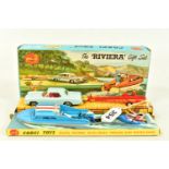 A BOXED CORGI TOYS 'THE RIVIERA GIFT SET', No.31, complete with Buick Riviera, boat trailer, Dolphin